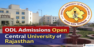 Central University of Rajasthan CDOE Begins Admission 2026; Apply Online by February 28 @curaj.ac.in